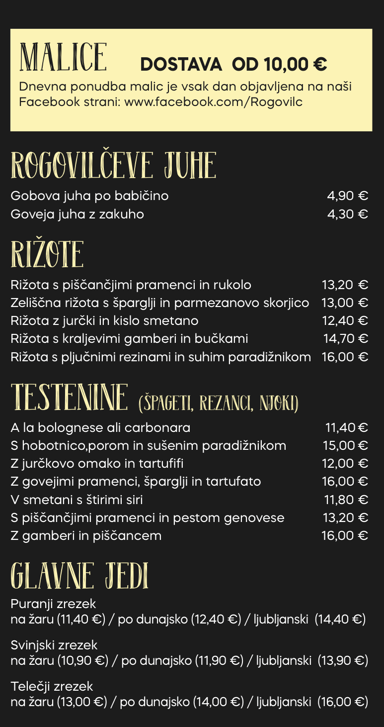 Dostava meni rogovilc 1