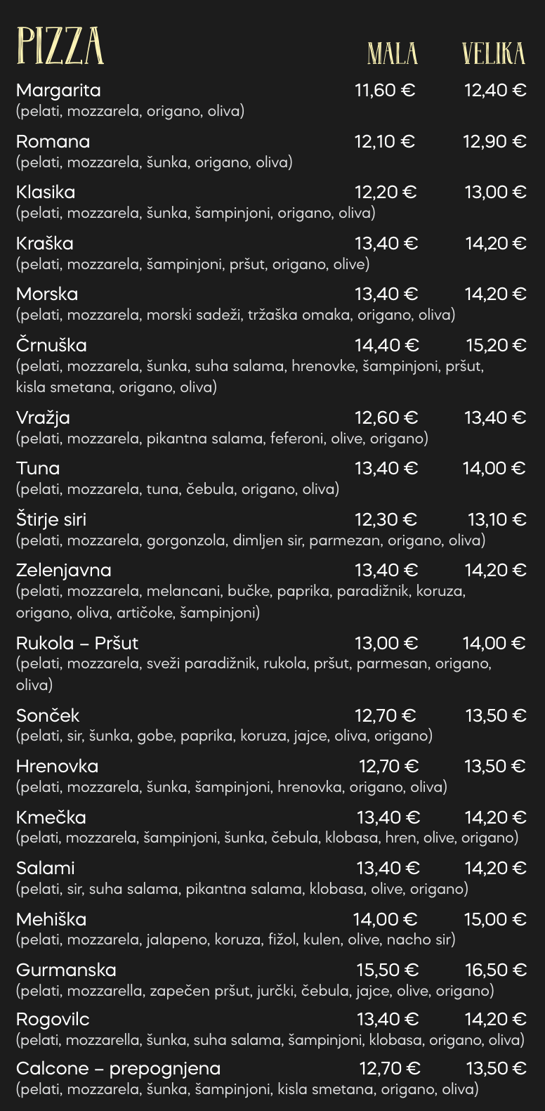 Dostava meni rogovilc 3